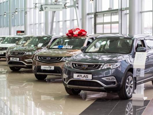 Как быстро растут продажи китайских легковых авто в России